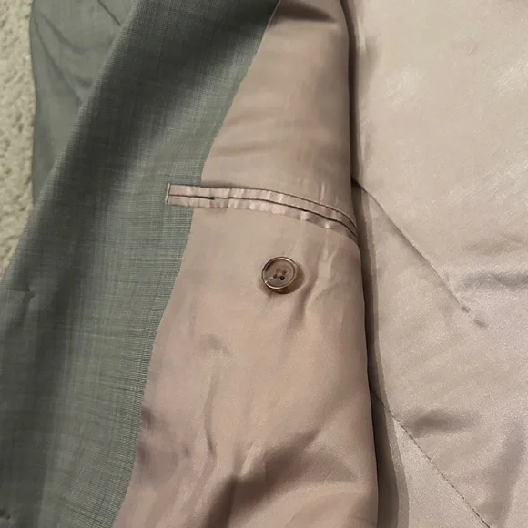 Lauren Ralph Lauren Mens Classic Blazer Sport Coat Wool Cashmere Brown Size 40L - Picture 8 of 9